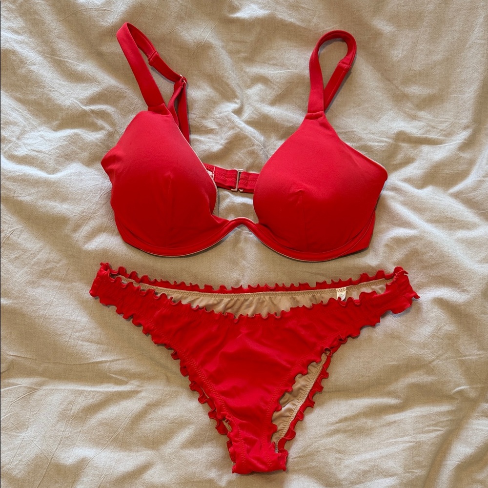 Target Red Bikini Set